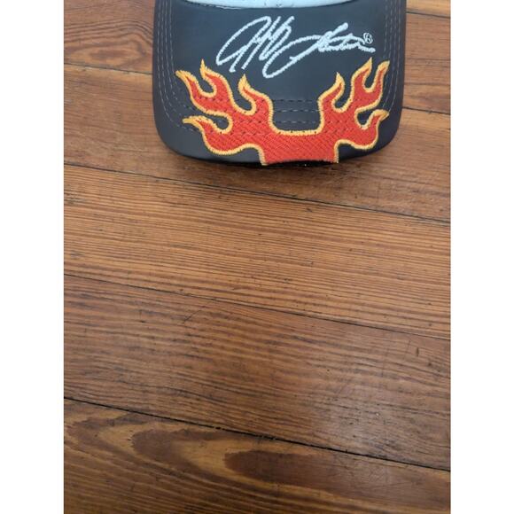 Rare VTG Jeff Gordon 2001 Chase Authentics Winston Cup Champion Leather Hat - Picture 4 of 7